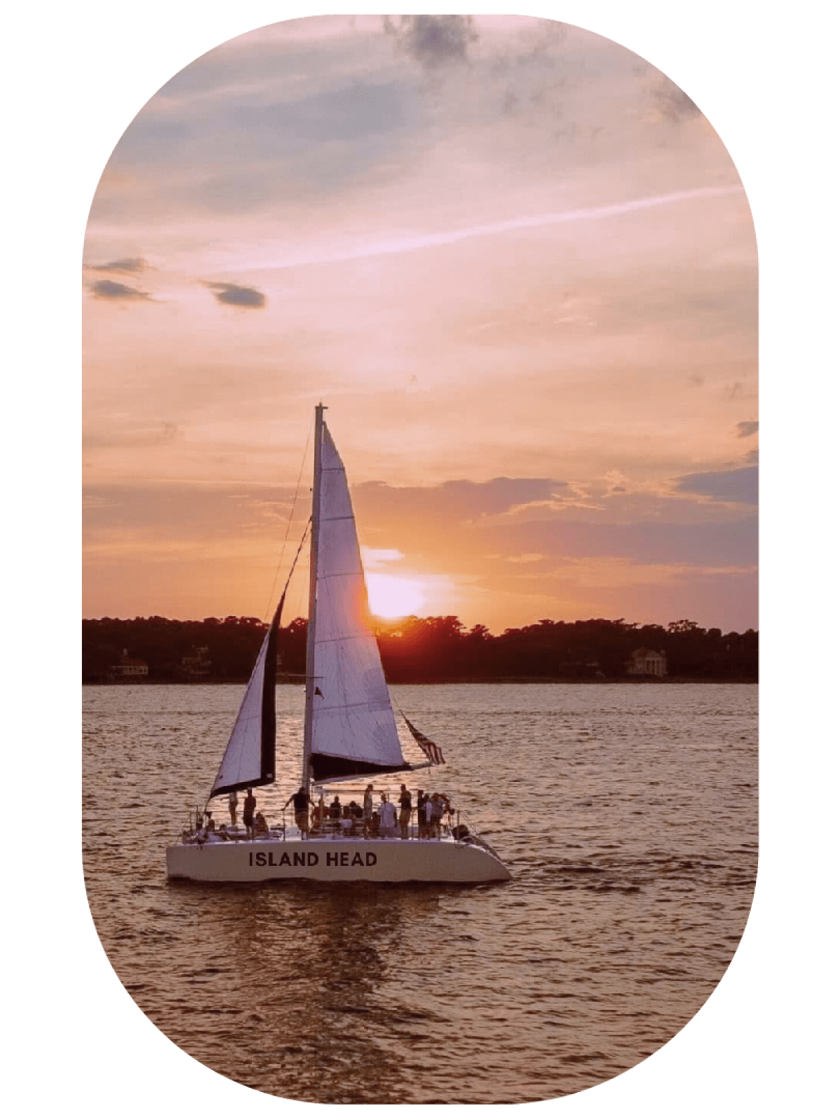 a small boat in a large body of water